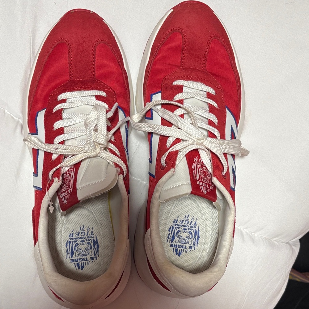 Onitsuka Tiger by Asics Red and White Sneakers